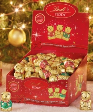 LINDT NATALE EXPO PZ.100 GR.10 T.1,20 MINI ORSE